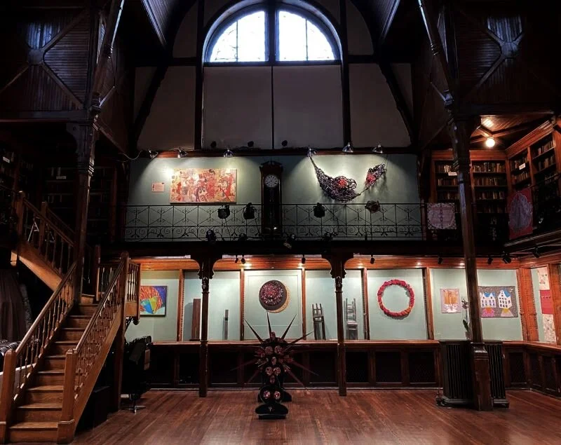 Howland Culture Center, Asian American Heritage Month Exhibition, “East to Perform”. Photo/Curator: Hoodie Crescent. Beacon, NY. 2021