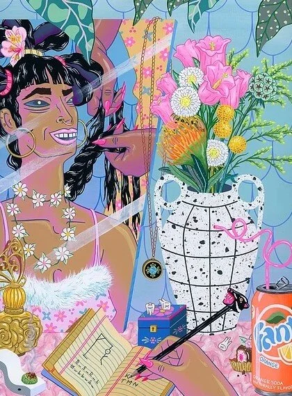 “A Bouquet For My Dear Friend” — from the Not A Flower Alone show