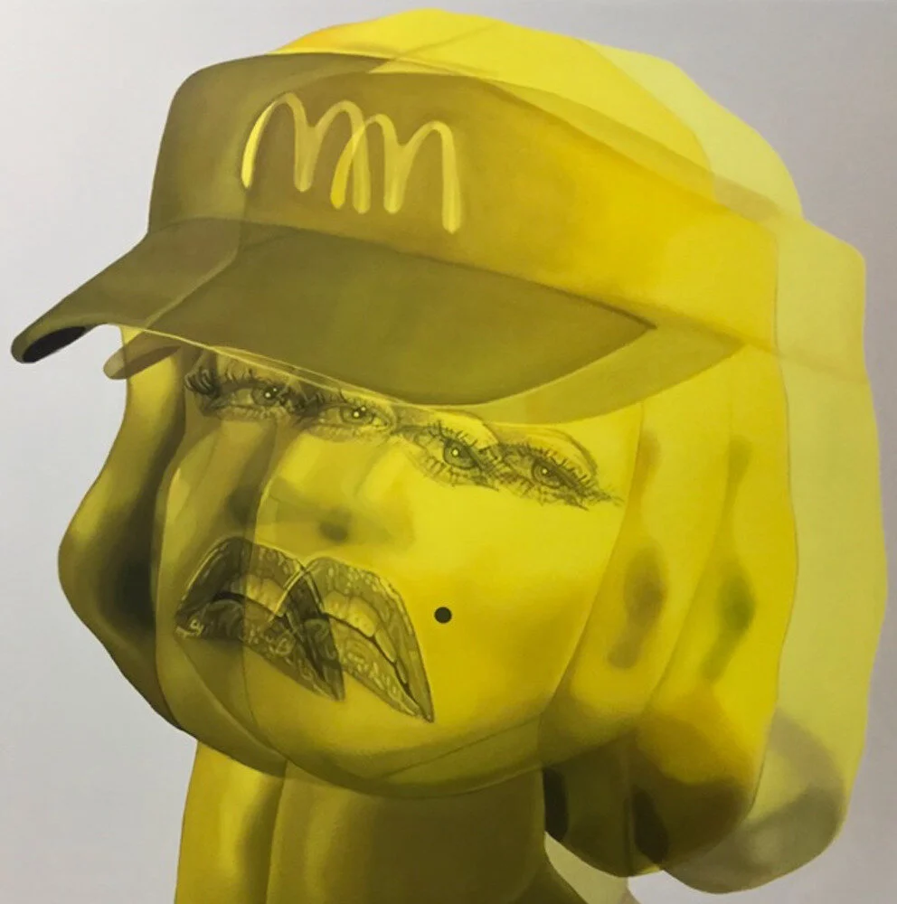 “Big Tasty,” oil on canvas, 100x 100cm, 2020