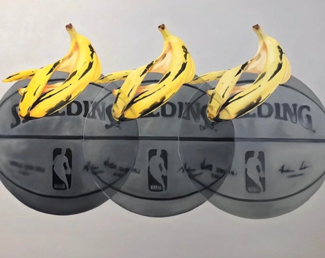 “Game,” oil on canvas, 100x120cm, 2020