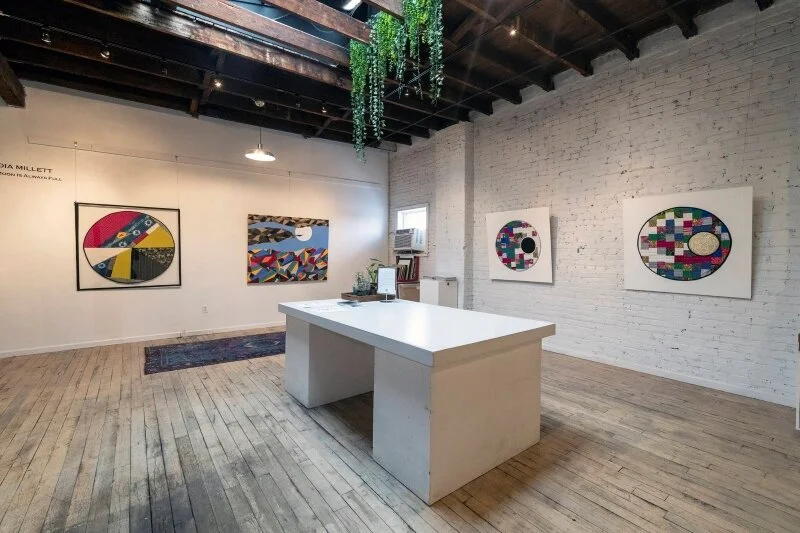The Moon is Always Full exhibition view at Morton Fine Art in Washington DC - photo courtesy of Jarrett Hendrix
