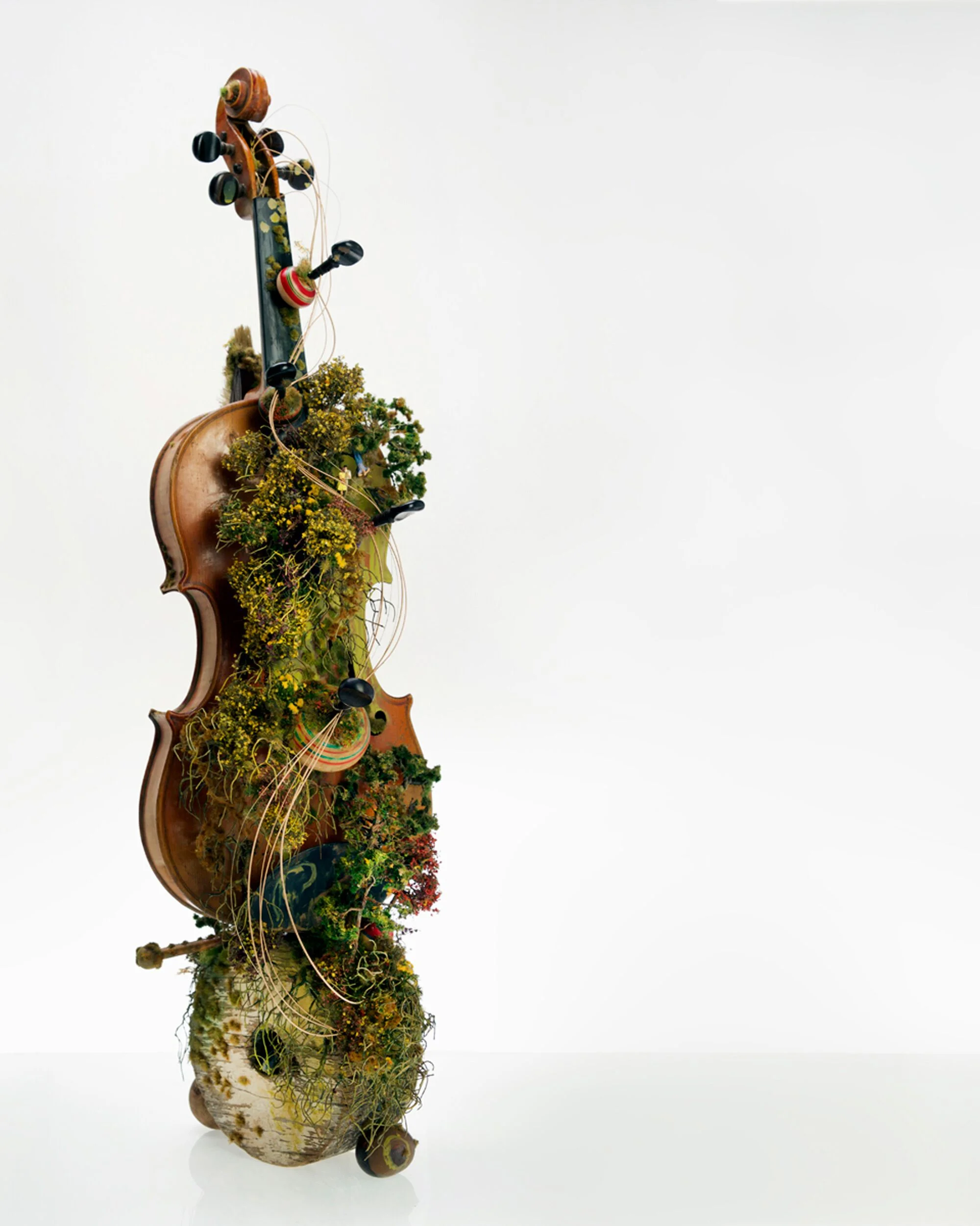 “Afterglow, Adagio,” mixed media assemblage, 76cm x 23cmx 27.5cm