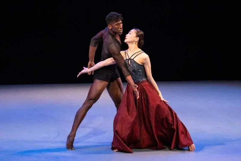 MarthaGrahamDanceCompany2CrehearsalforDeathsandEntrances2Cpictured LloydKnightandXinYing2CphotobyStevenPisano DSC03034