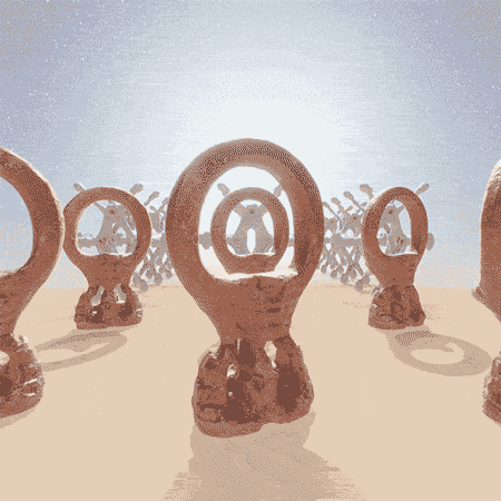 Colette Robbins, "Future Idols" Digital Animation NFT (2021)