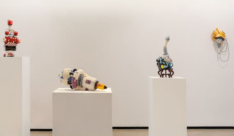 BRENDAN LEE SATISH TANG 1 Works from Brendan Tang’s series “Manga Ormolu” at C24 Gallery’s group show “Earthen Delights”