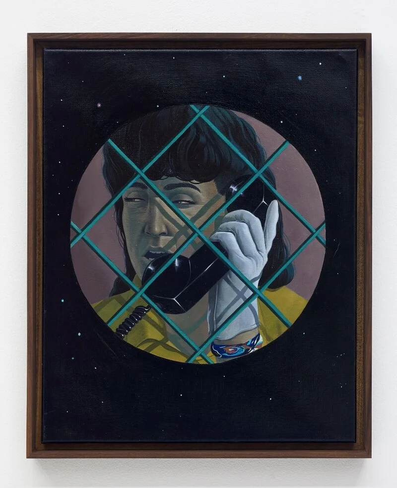 “Rumorverse,” 2020, Oil on canvas, 20 x 16 inches (51 x 40 cm)