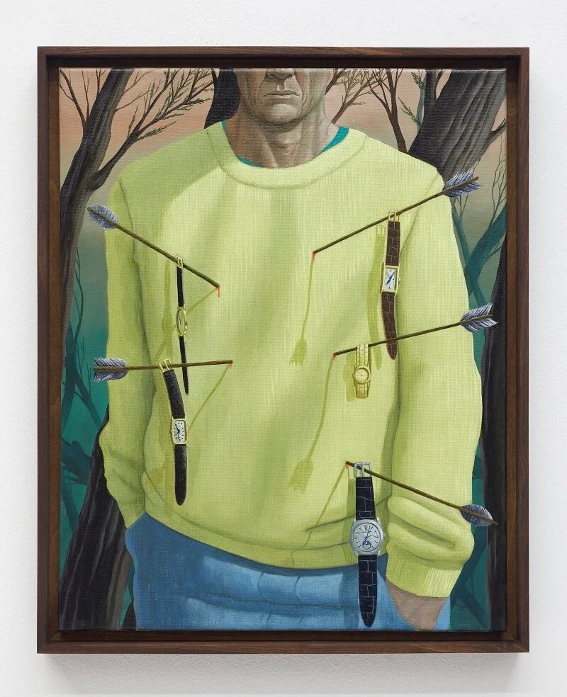 “Sebastian,” 2020, Oil on canvas, 20 x 16 inches (51 x 40 cm)