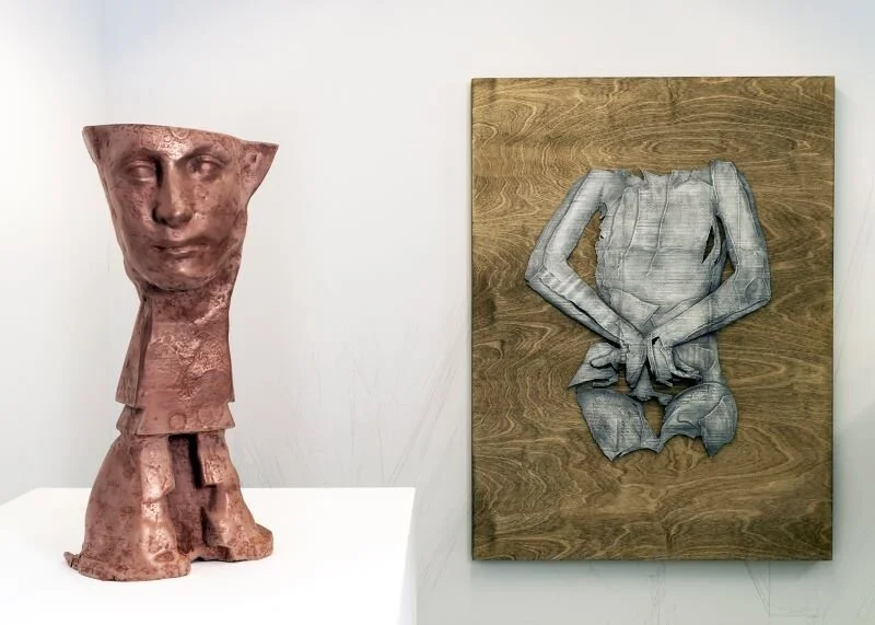 Sophie Kahn &amp; Colette Robbins, Installation for Spring/Break Art Show 2021