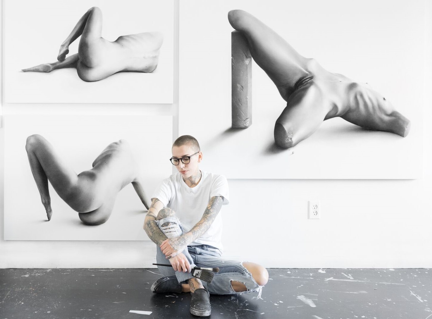 Works from the “Playgrounds” solo exhibition