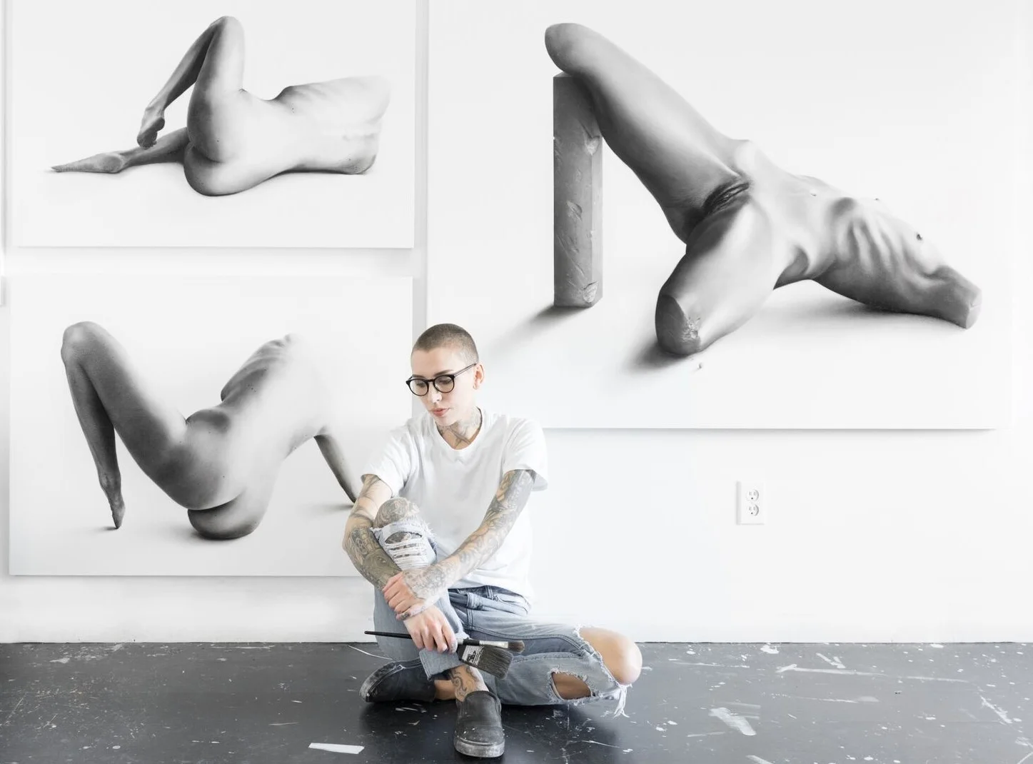 Works from the “Playgrounds” solo exhibition