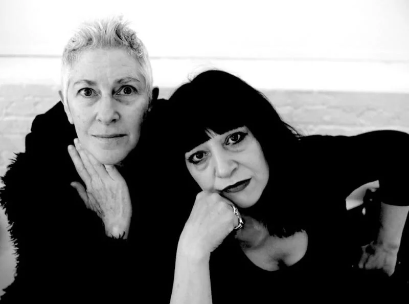 Beth B and Lydia Lunch - photo by Curt Hoppe - courtesy Kino Lorber