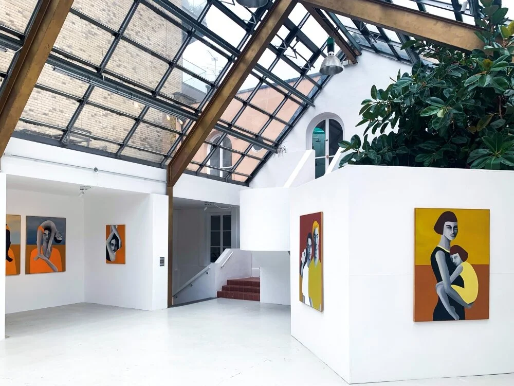 Exhibition view of Arrêt sur image, Kristin Hjellegjerde Gallery, 2021