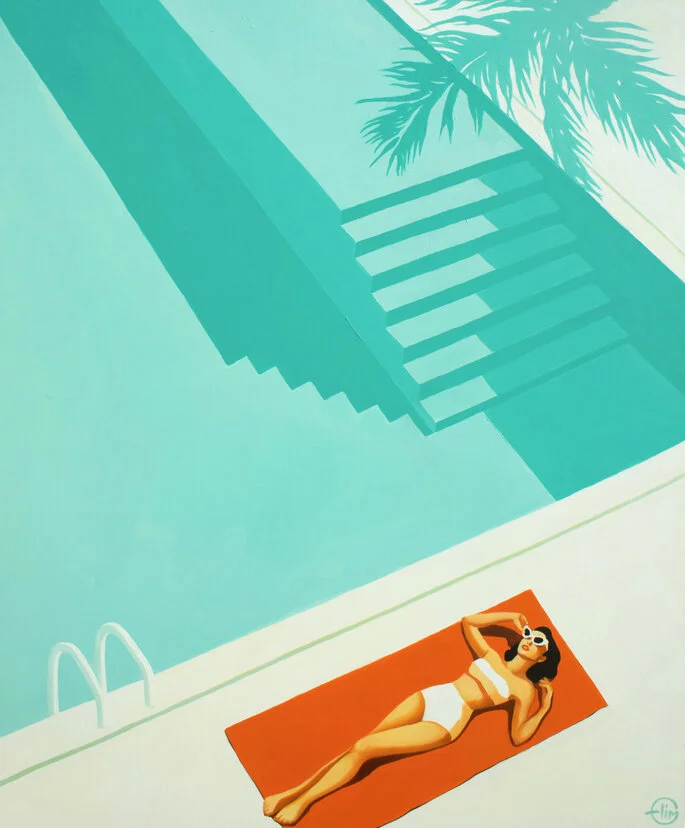 “Poolside”