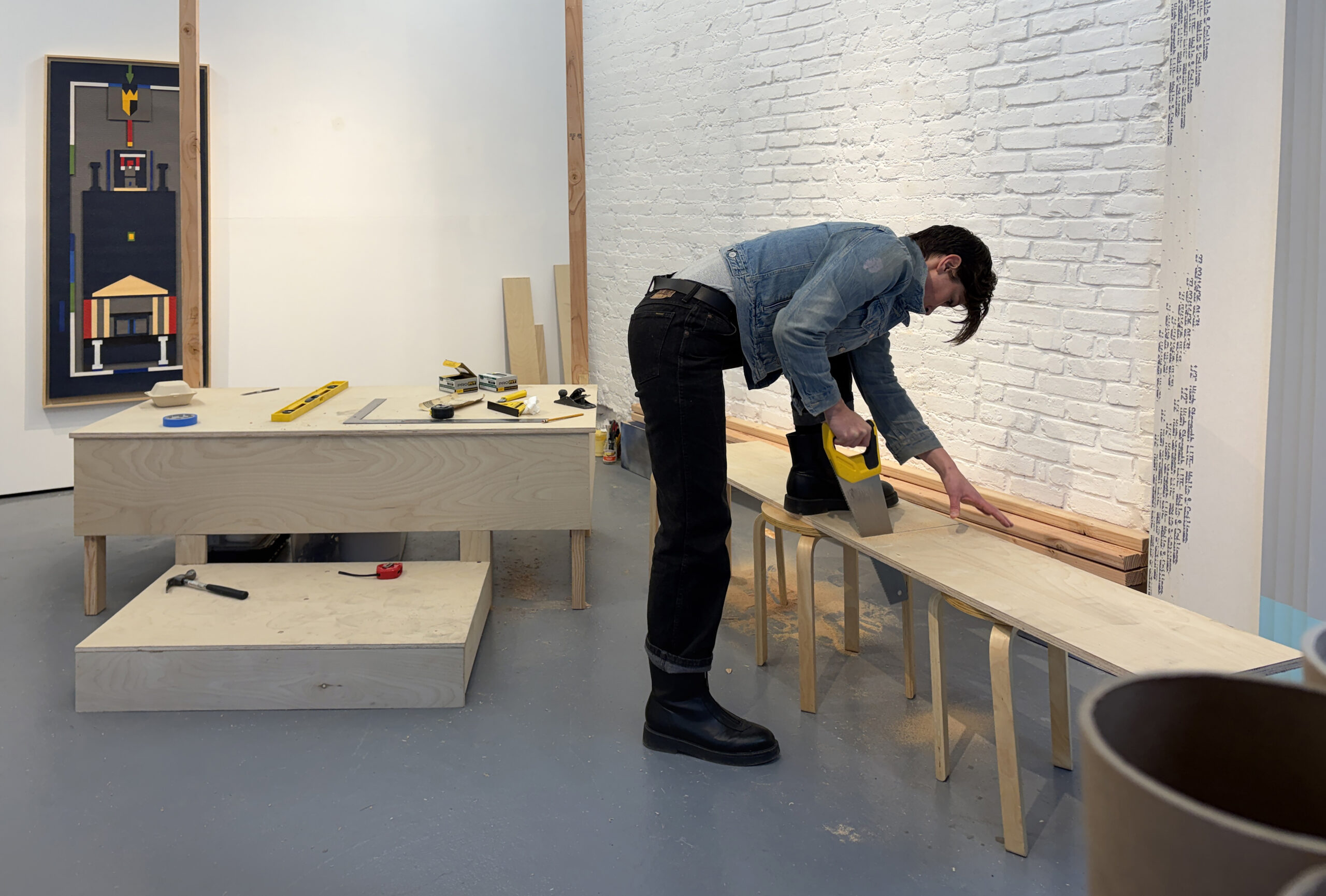 Leah Dixon, Capitol Babylon, Day 3 of construction