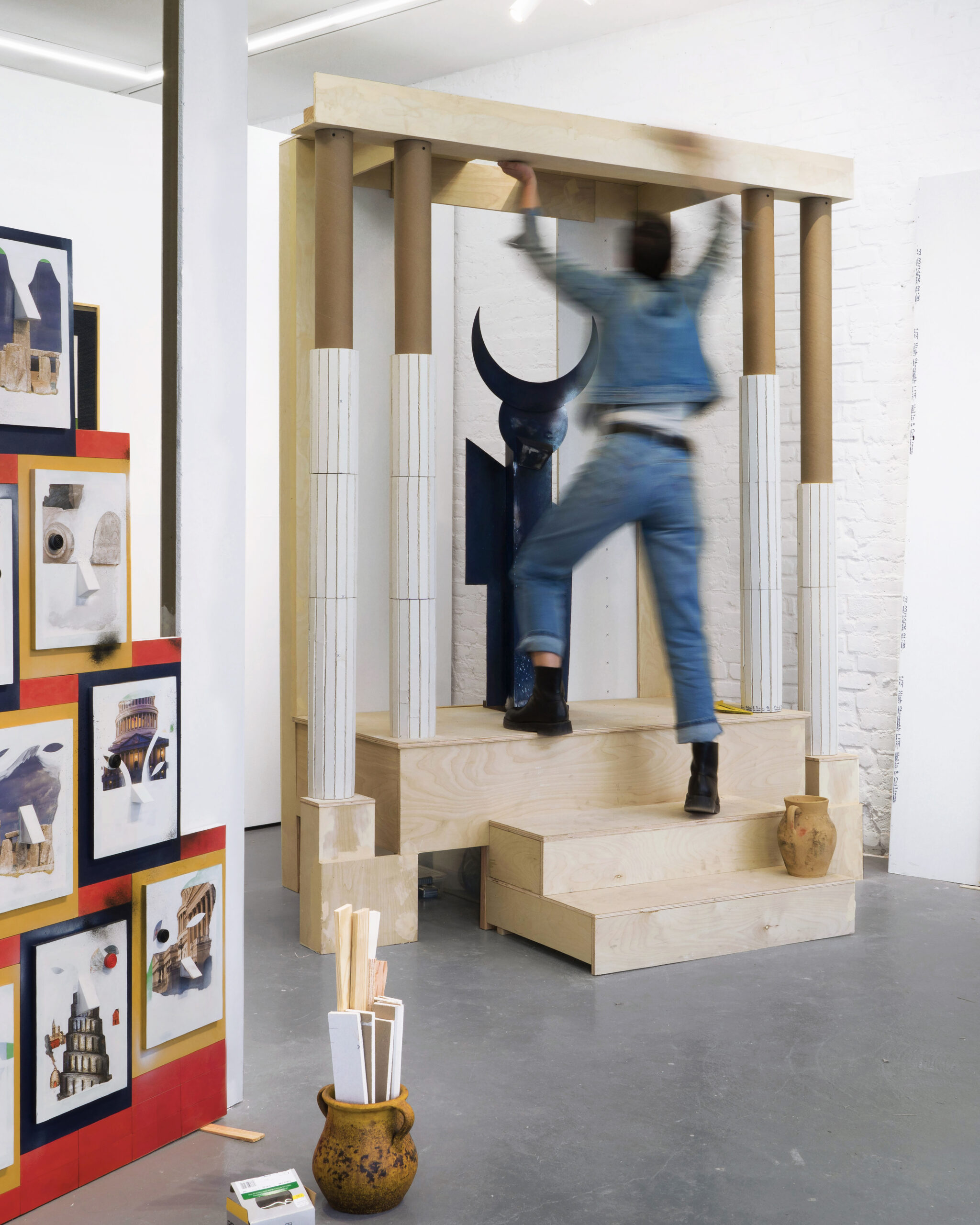 Leah Dixon, Capitol Babylon, Day 9 of construction