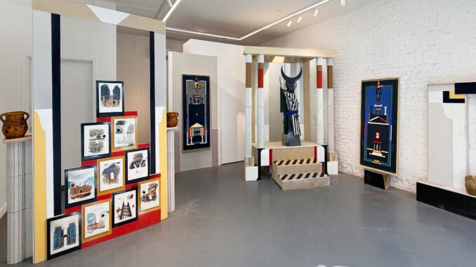 Leah Dixon, Capitol Babylon, day 14 of construction