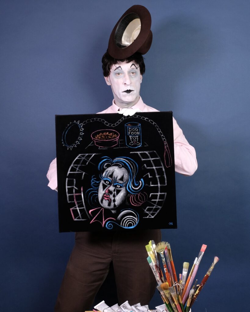 Mime In Cage with Paintomime