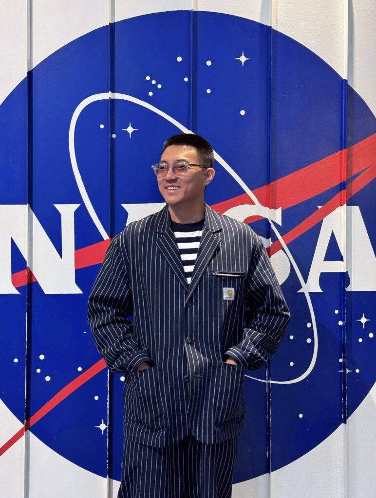 galerieSator Portrait Pu Yingwei visited NASA during a road trip 2025 IND 2026