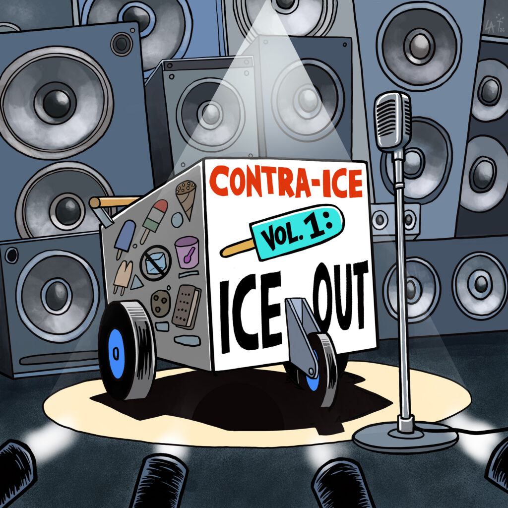 Musician Jim Coleman on Contra-ICE Vol. 1: ICE OUT, a powerful new collaborative album taking a stand against inhumane immigration enforcement 1 Contra ICE Album Cover